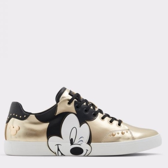 Disney Shoes - disney X Aldo golden sneakers sz 9.5